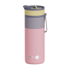 Aspen 2-in-1 Trinkflasche Pastelpfirsich