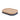 Knietablett Curve large - Willow Wood, Salt & Pepper