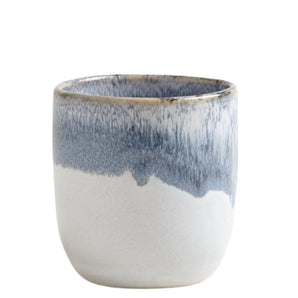 Becher Traditionell graublau dipped