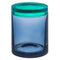 Glasdose L blau
